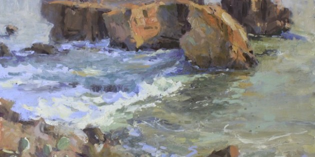 Laguna Beach seascape painting