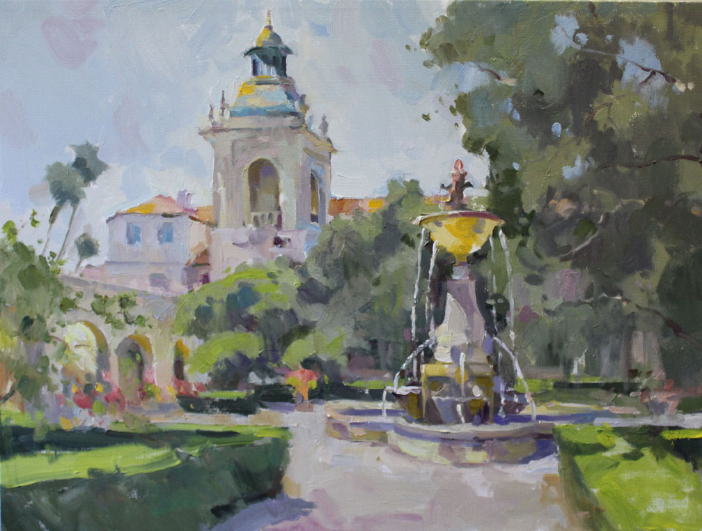 Pasadena City Hall Fountain