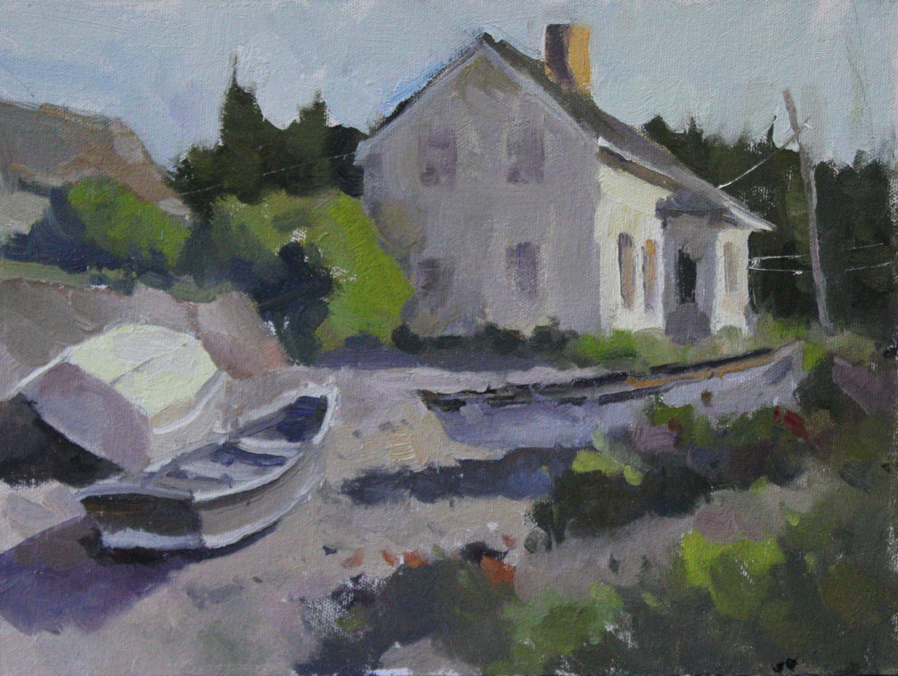 Monhegan Island Side Yard